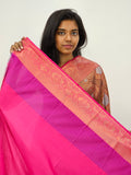 Kanchipuram Blended Mini Bridal silk Saree 056