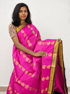 Kanchipuram Blended Mini Bridal Silk Sarees 122