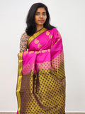 Kanchipuram Blended Mini Bridal Silk Sarees 122