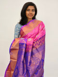 Kanchipuram Blended Mini Bridal silk Saree 064