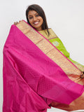 Kanchipuram Blended Mini Bridal Silk Sarees 140