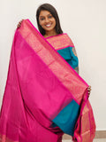 Kanchipuram Blended Mini Bridal Silk Sarees 148