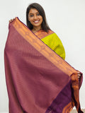 Kanchipuram Blended Mini Bridal Silk Sarees 152