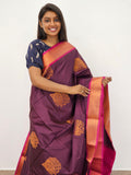 Kanchipuram Blended Mini Fancy Silk Sarees 061