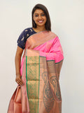 Kanchipuram Blended Mini Fancy Silk Sarees 062