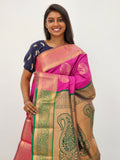 Kanchipuram Blended Mini Fancy Silk Sarees 066