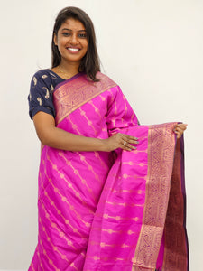 Kanchipuram Blended Mini Fancy Silk Sarees 072