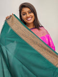 Kanchipuram Blended Mini Fancy Silk Sarees 072