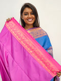 Kanchipuram Blended Mini Fancy Silk Sarees 079