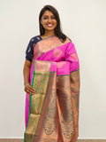 Kanchipuram Blended Mini Fancy Silk Sarees 087