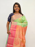 Kanchipuram Blended Mini Fancy Silk Sarees 089