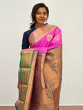 Kanchipuram Blended Mini Fancy Silk Sarees 094