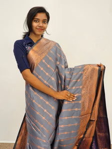 Kanchipuram Blended Mini Fancy Silk Sarees 095