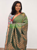 Kanchipuram Blended Mini Fancy Silk Sarees 143