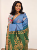 Kanchipuram Blended Mini Fancy Silk Sarees 145