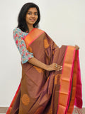 Kanchipuram Blended Mini Fancy Silk Sarees 155