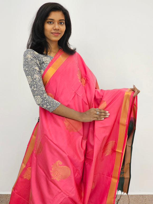 Kanchipuram Blended Mini Fancy Silk Sarees 192