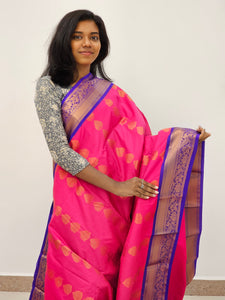 Kanchipuram Blended Mini Fancy Silk Sarees 273