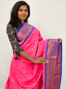 Kanchipuram Blended Mini Fancy Silk Sarees 297