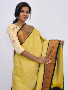 Kanchipuram Blended Mini Fancy Silk Sarees 407