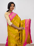 Kanchipuram Blended Mini Fancy Silk Sarees 413