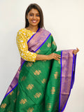 Kanchipuram Blended Mini Fancy Silk Sarees 438