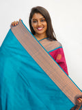 Kanchipuram Blended Mini Fancy Silk Sarees 444