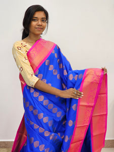 Kanchipuram Blended Mini Fancy Silk Sarees 470