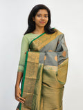 Kanchipuram Blended Mini Fancy Silk Sarees 491