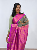 Kanchipuram Blended Mini Fancy Silk Sarees 530