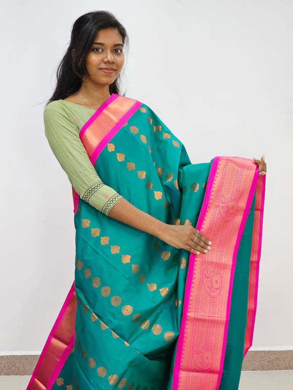 Kanchipuram Blended Mini Fancy Silk Sarees 531