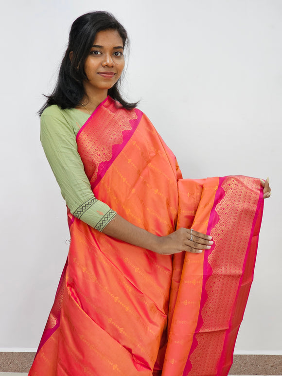 Kanchipuram Blended Mini Fancy Silk Sarees 532