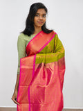 Kanchipuram Blended Mini Fancy Silk Sarees 535