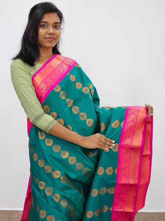 Kanchipuram Blended Mini Fancy Silk Sarees 540