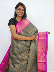 Kanchipuram Blended Mini Fancy Silk Sarees 550