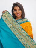 Kanchipuram Blended Mini Fancy Silk Sarees 555