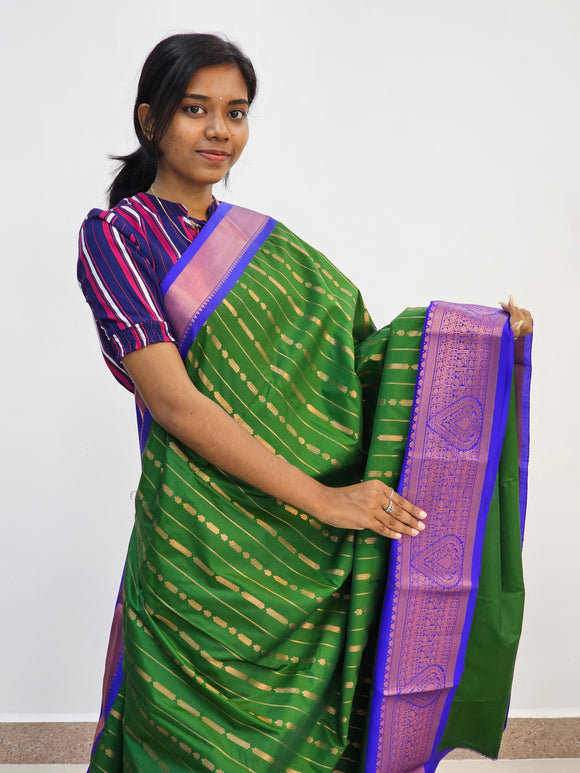 Kanchipuram Blended Mini Fancy Silk Sarees 617