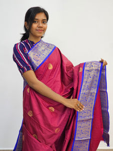 Kanchipuram Blended Mini Fancy Silk Sarees 625