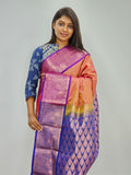 Kanchipuram Blended Mini Fancy Silk Sarees 666