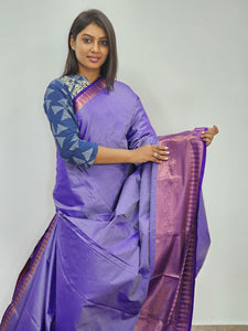 Kanchipuram Blended Mini Fancy Silk Sarees 678