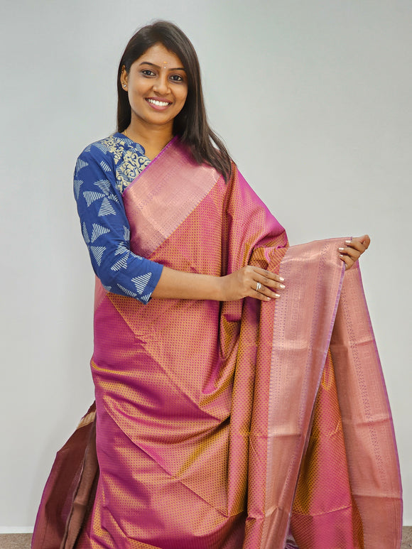 Kanchipuram Blended Mini Fancy Silk Sarees 695