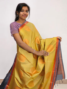 Kanchipuram Blended Mini Fancy Silk Sarees 728