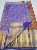 Kanchipuram Blended  Fancy Bridal Silk  Sarees 1289