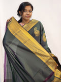 Kanchipuram Blended Mini Fancy Silk Sarees 877