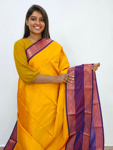 Kanchipuram Blended Mini Fancy Silk Sarees 912