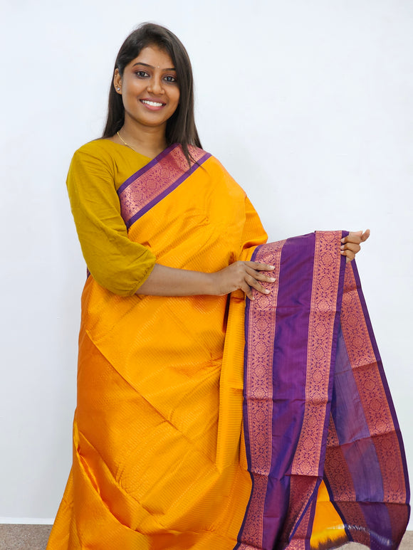 Kanchipuram Blended Mini Fancy Silk Sarees 915