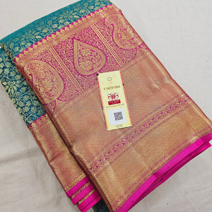 Kanchipuram Pure Bridal Silk Saree 308