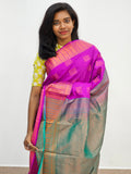 Kanchipuram Blended Mini Silver Fancy Silk Sarees 1088