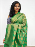 Kanchipuram Blended Mini Silver Fancy Silk Sarees 1126