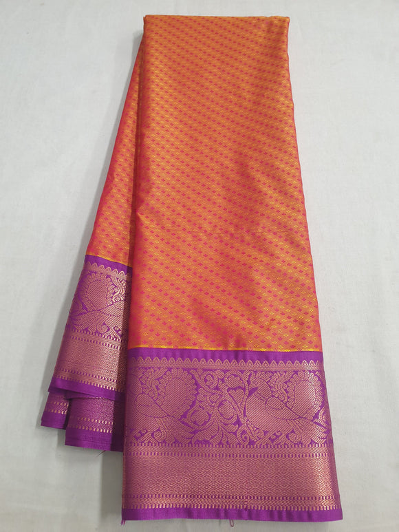 Kanchipuram Blended  Fancy Korvai Silk  Sarees 1334